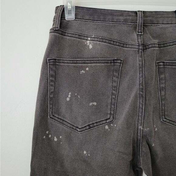 NWT Free People × Sandrine Rose Polka Grey Jeans - Picture 4 of 5